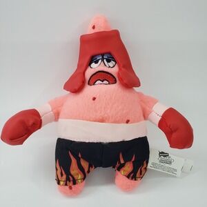 SpongeBob SquarePants PATRICK Boxer Outfit Plush 7" Nickelodeon Nanco 2006